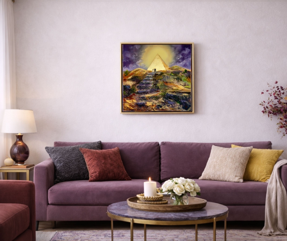 Ascension. Ltd Embellished Print