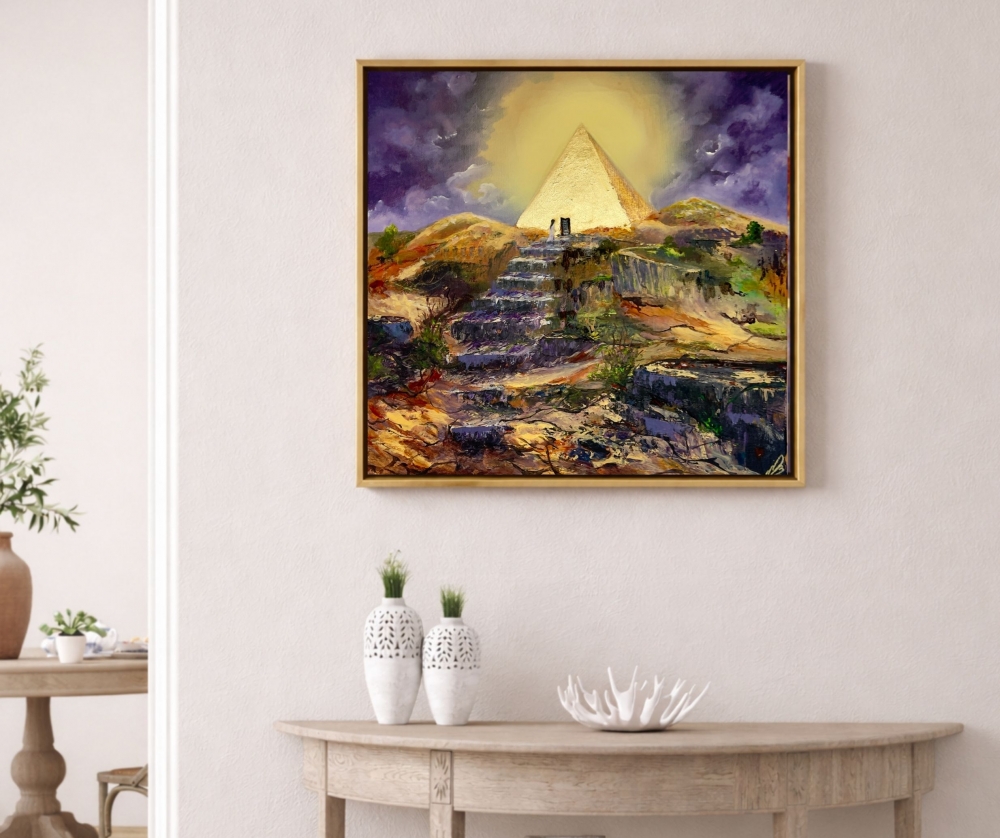 Ascension. Ltd Embellished Print