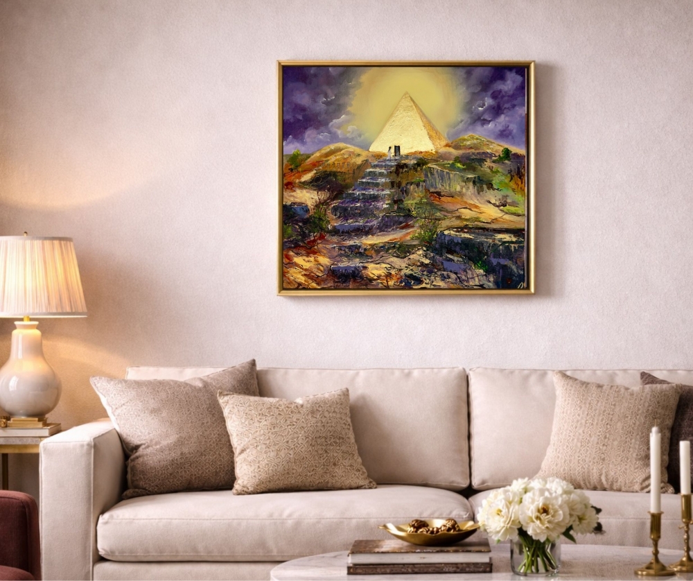 Ascension. Ltd Embellished Print