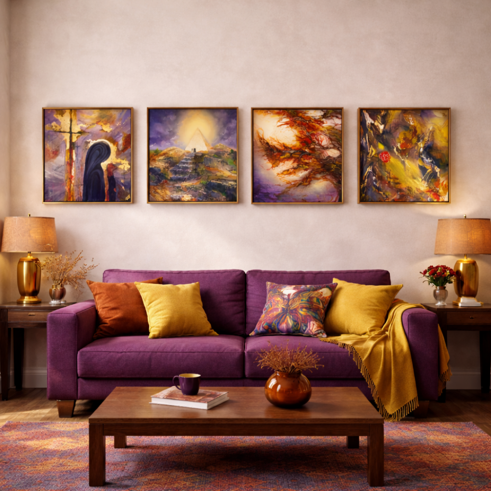 Illumination. Ltd Embellished Print