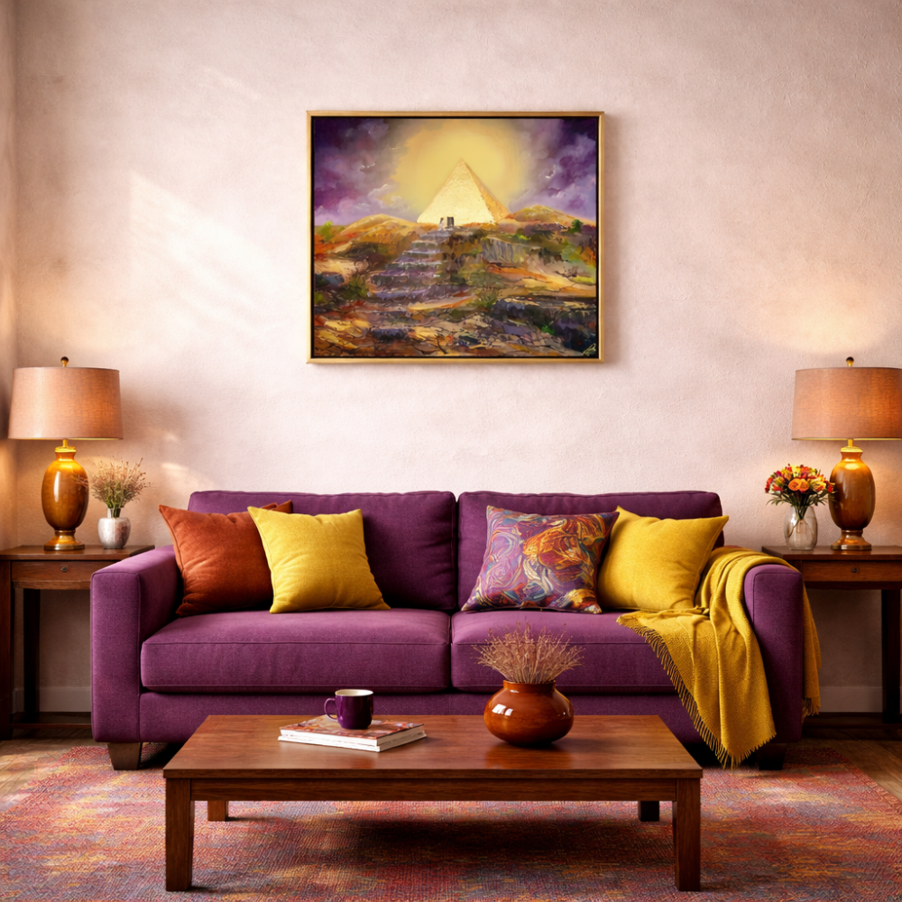 Ascension. Ltd Embellished Print