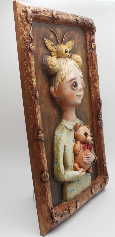 Lunette Mothveil. 3D portrait