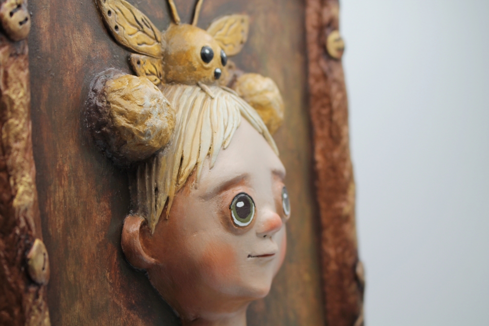 Lunette Mothveil. 3D portrait
