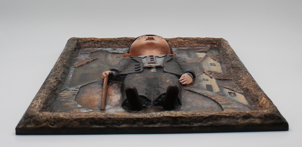 Edgar Hollowstep. 3D portrait