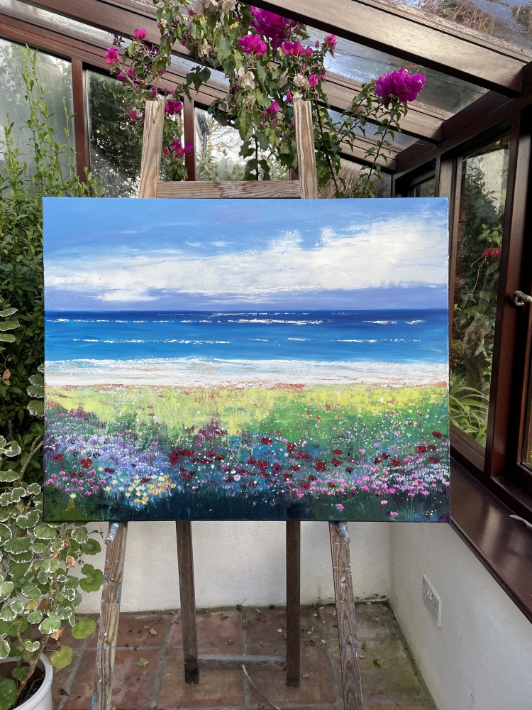 Wild Flowers at the Beach III