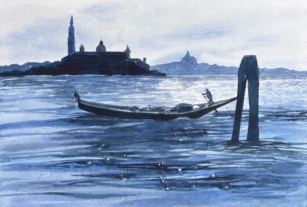 GONDOLIER GOING HOME