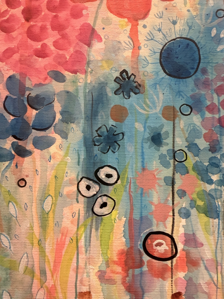 Natures Palette Vibrant Canvas Painting
