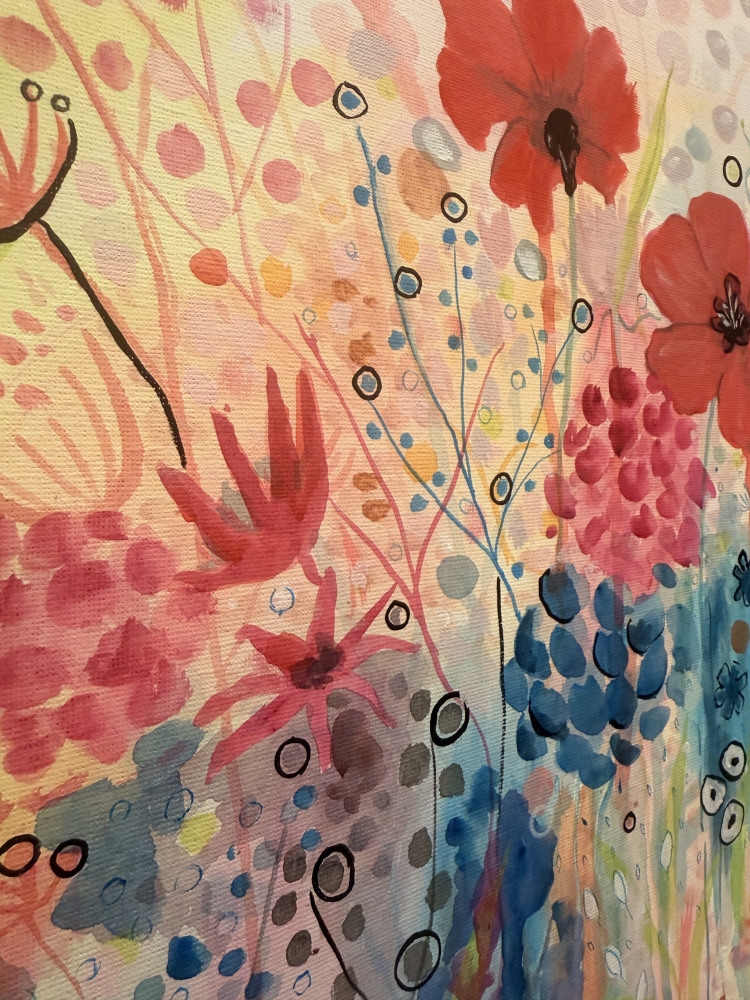 Natures Palette Vibrant Canvas Painting