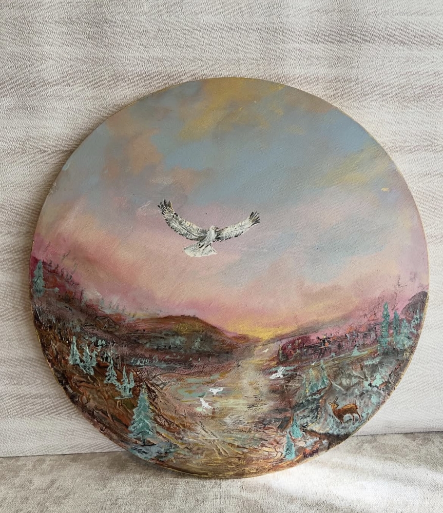 Flight Over the Walley (portholes I.) 