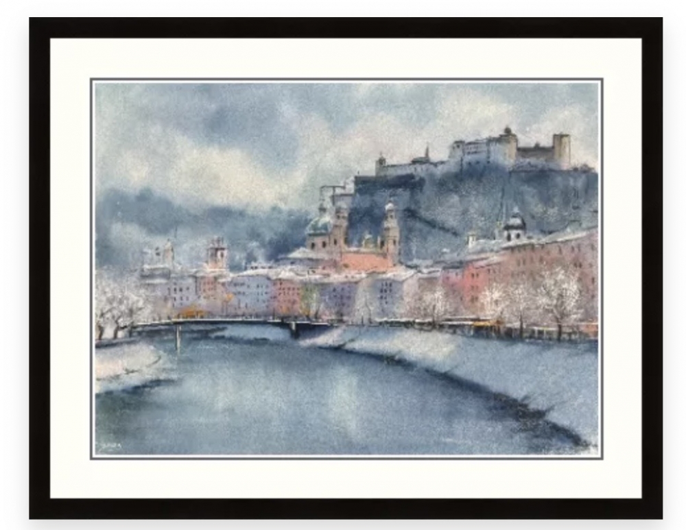 Winter in Salzburg, `Austria 
