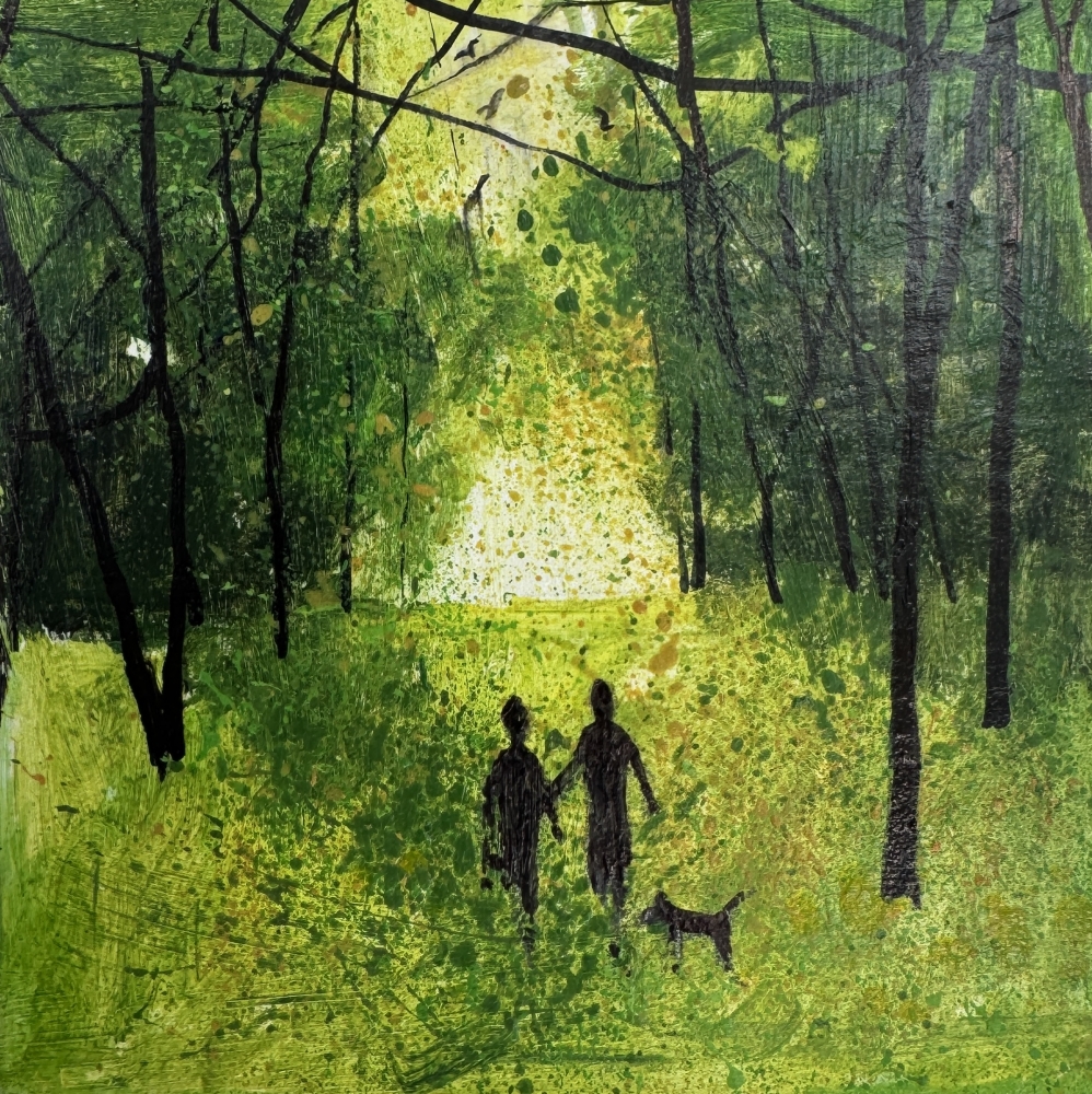 Seasons - Spring Woodland Walk with the dog