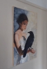 Woman and Black Raven 
