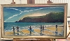 Barafundle Fantasy Atmospheric, Welsh, Beach Original oil Painting