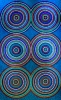 Six Circles - Hand painted 