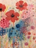 Natures Palette Vibrant Canvas Painting