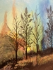 Glow Landscape Canvas Painting