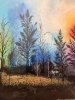 Glow Landscape Canvas Painting