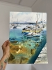 Yachts at anchor #20
