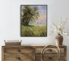 Wildflower Meadow Tree Landscape.