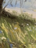 Wildflower Meadow Tree Landscape.