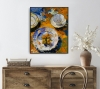 Orange still life with tangerines
