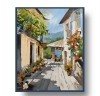 Sunlit Village, Mediterranean Courtyard.