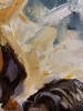 Woman with Horse Portrait.