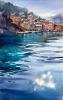 Blue Italian Morning. Camogli