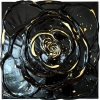 Little Black Rose with a Touch of Gold I. 