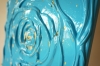 Little Blue Rose with a Touch of Gold III. 