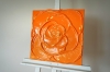 Little Orange Rose with a Touch of Gold I. 