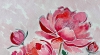 Silvered peonies.