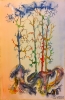 Quartet 2, 12x18 inch, Watercolors on cold press paper SKU 4057 