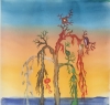 Seasons Vivaldi 1, watercolor on cold press paper, 12x18 inch, SKU 4063  