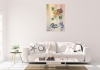 The violet flowers, 15x22 inch, water colors SKU 4075 