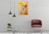 The exotic Burgundy flower, 15x22 inch, water colors SKU 4076 