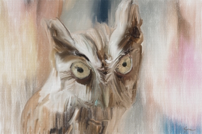 Burrowing Owl Digital Painting
