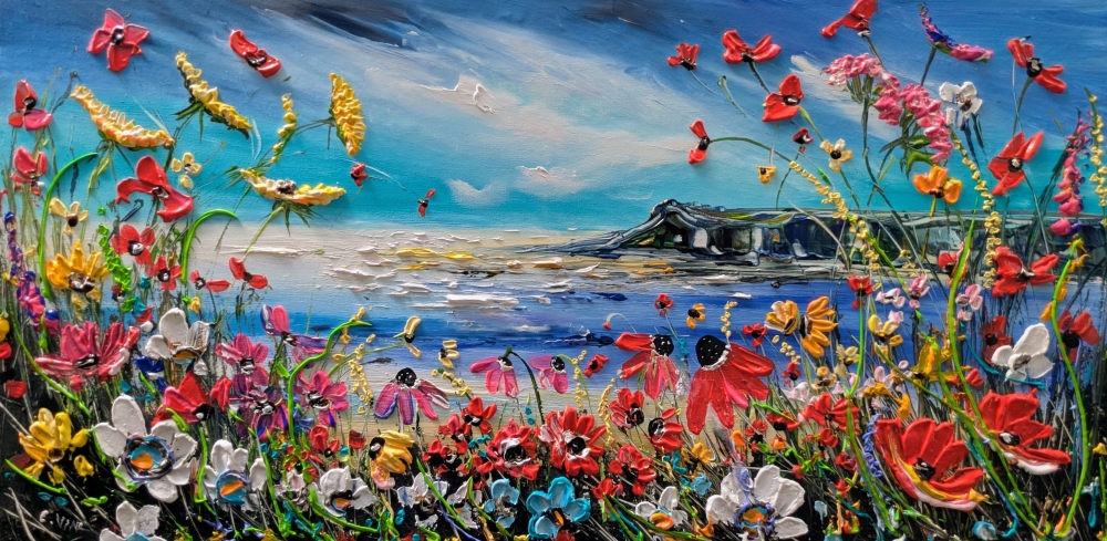 Bank of flowers 