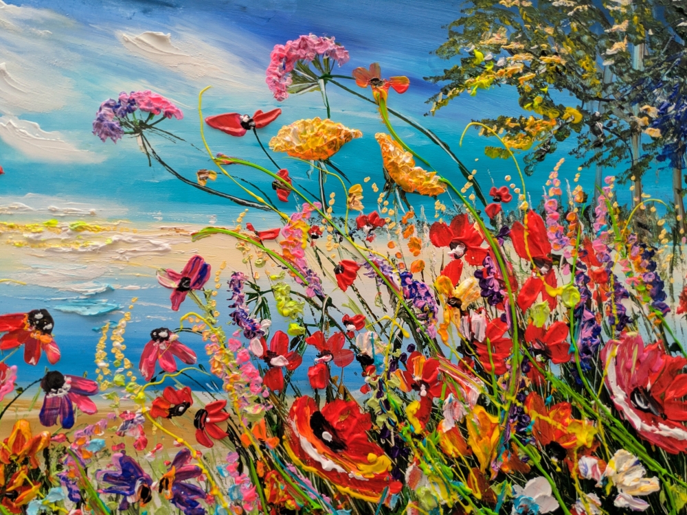 Coastal wildflowers 