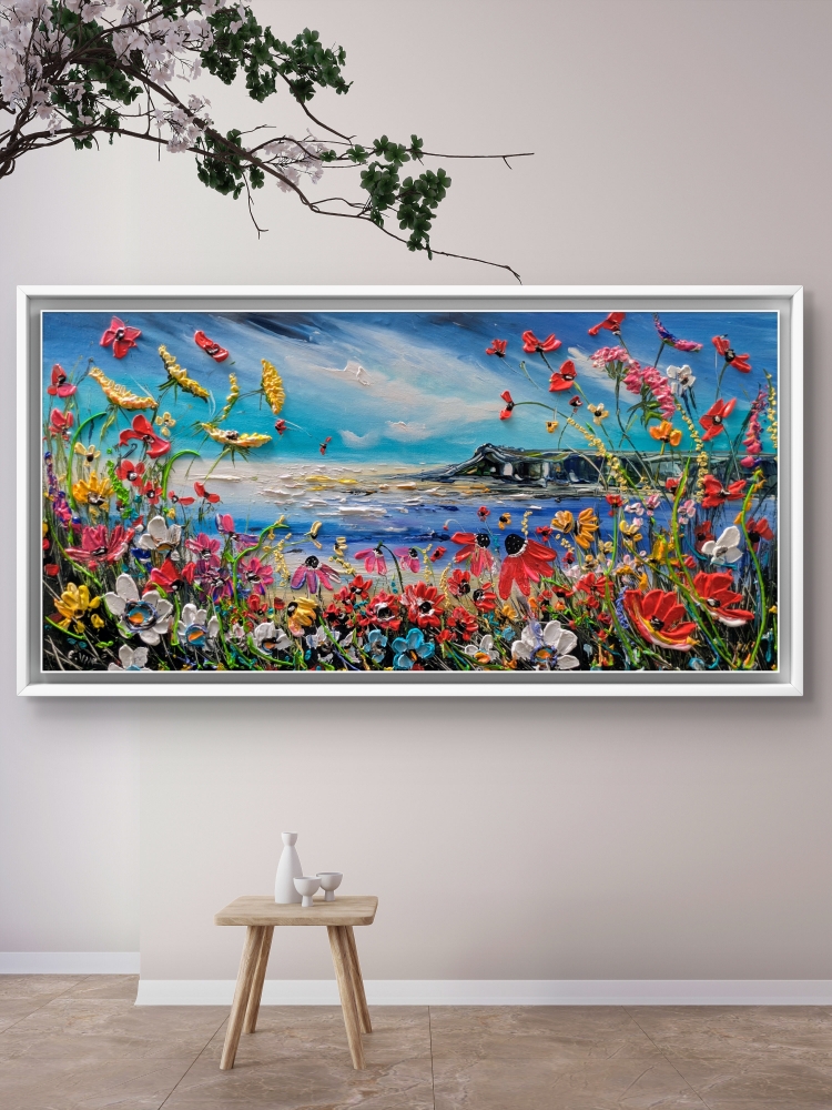 Bank of flowers 