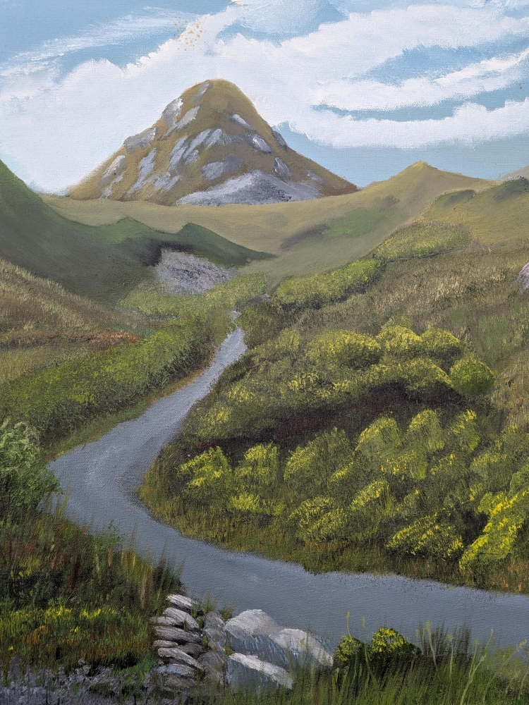 The Highland Road to Ben Stack 