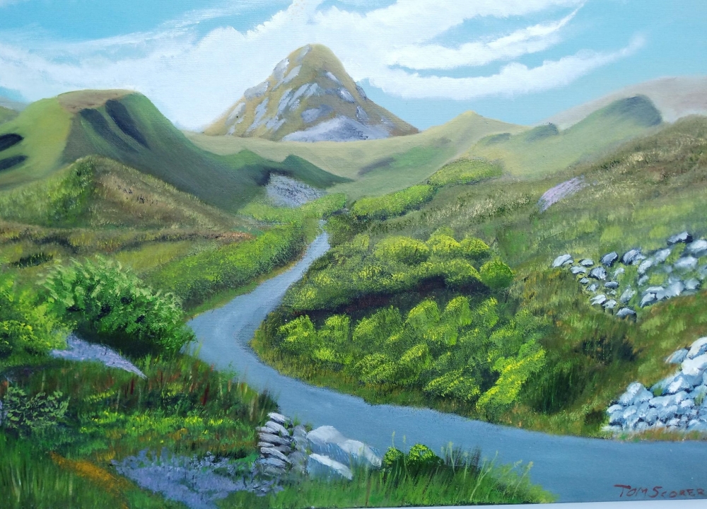 The Highland Road to Ben Stack 