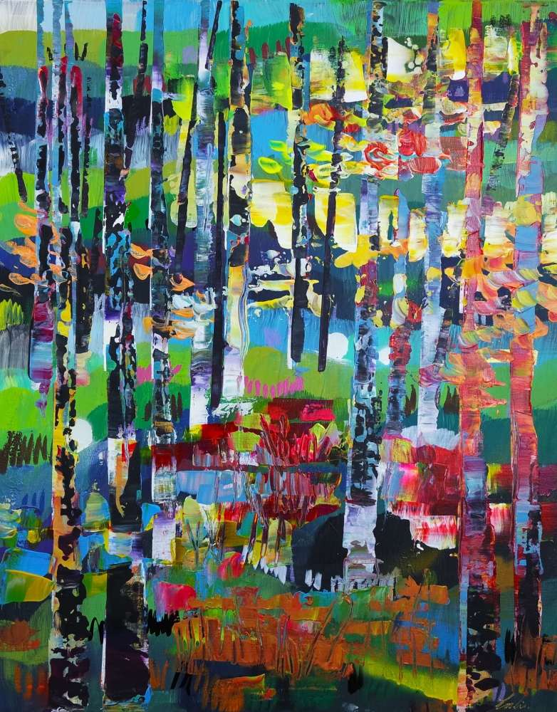 Colourful Woods Trees 674