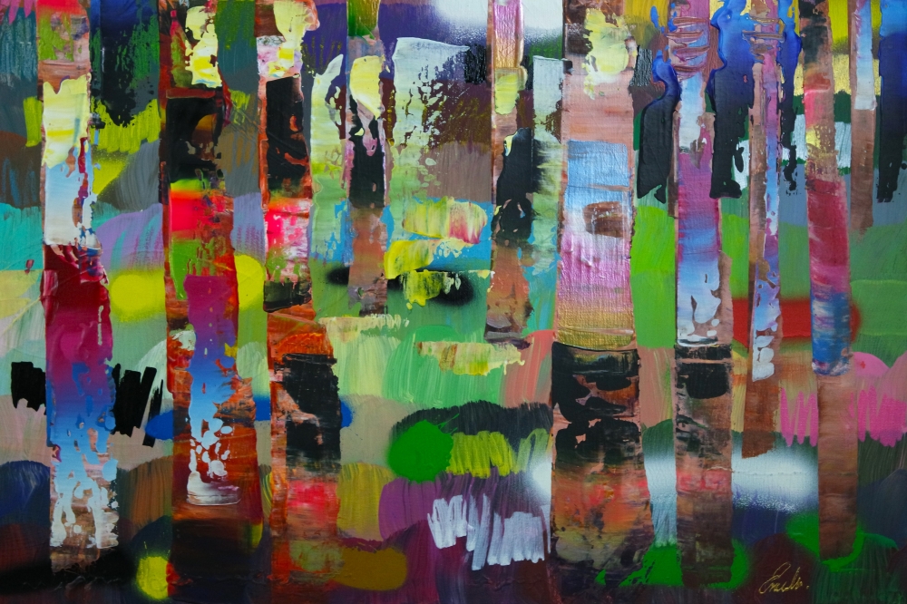 Colourful Woods Trees 681