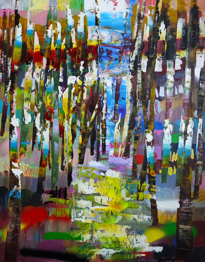 Colourful Woods Trees 688