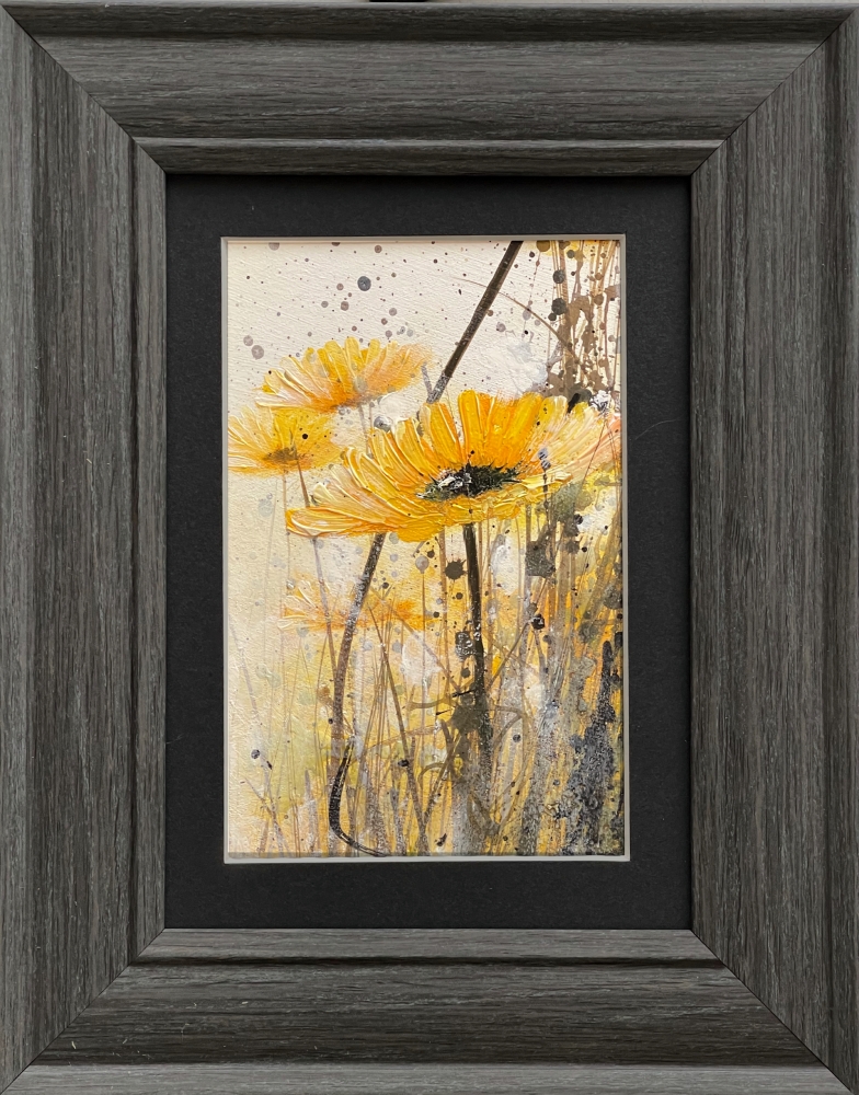 Framed Flowers and Light
