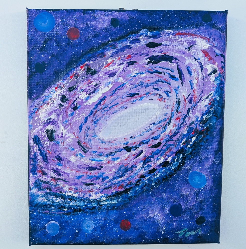 Outerspace Umbrella Galaxy 