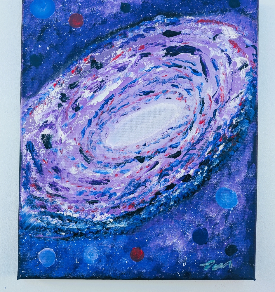 Outerspace Umbrella Galaxy 