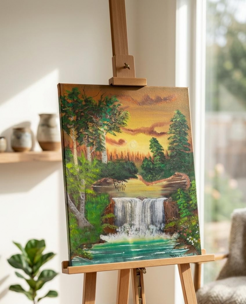 Woodland Glow Falls