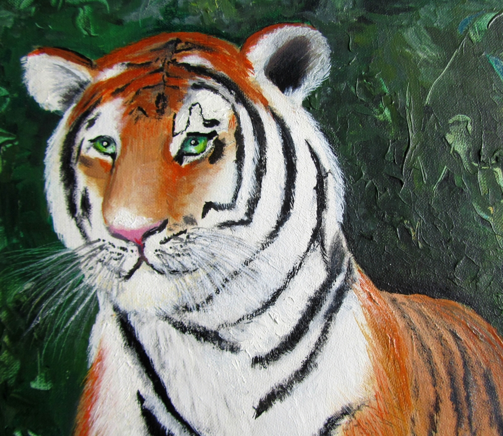 Green Eyed Tiger
